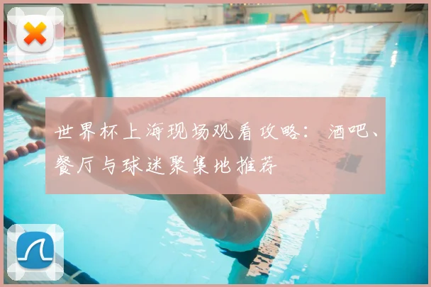 世界杯上海现场观看攻略：酒吧、餐厅与球迷聚集地推荐